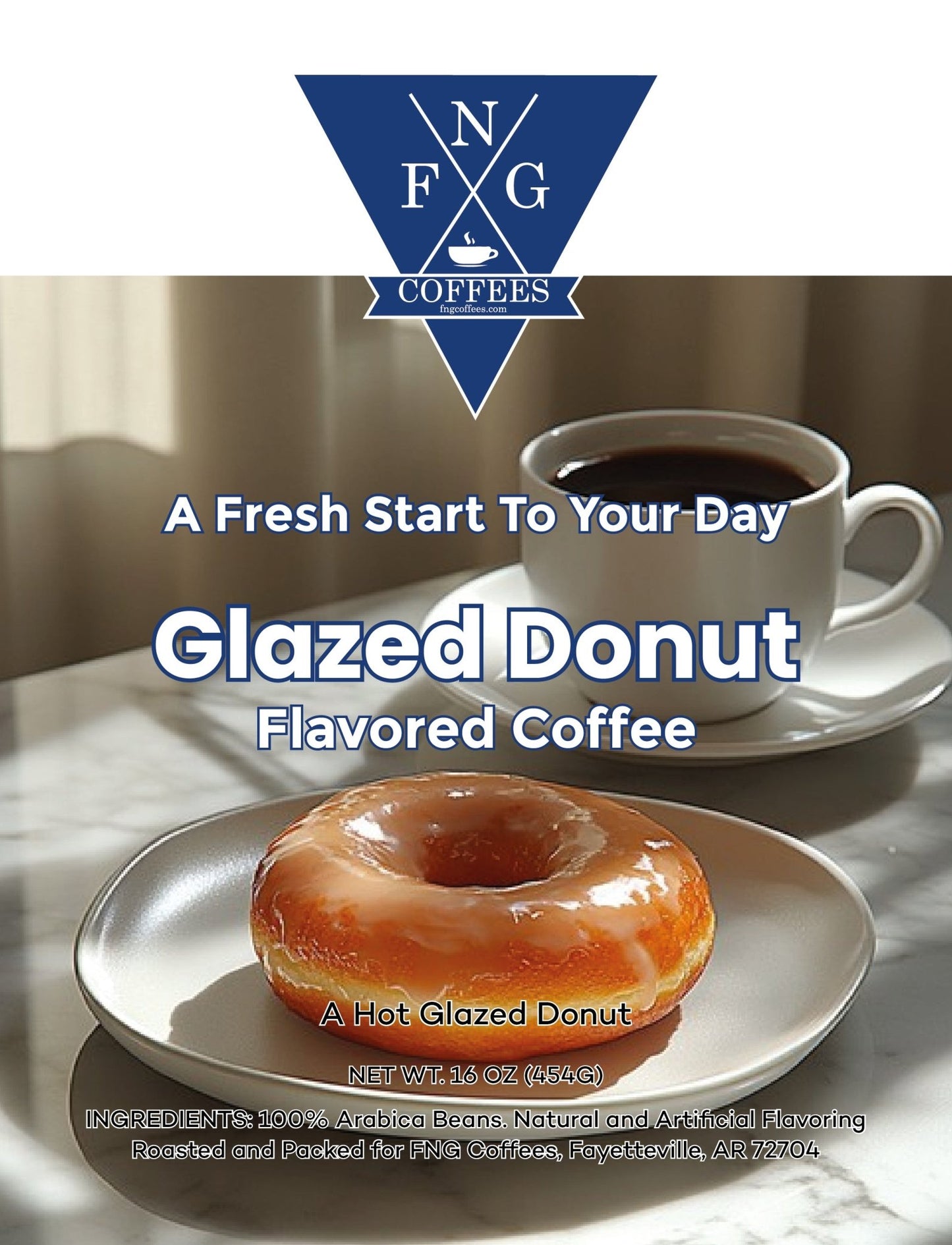 Glazed Donut Flavored Coffee DECAF