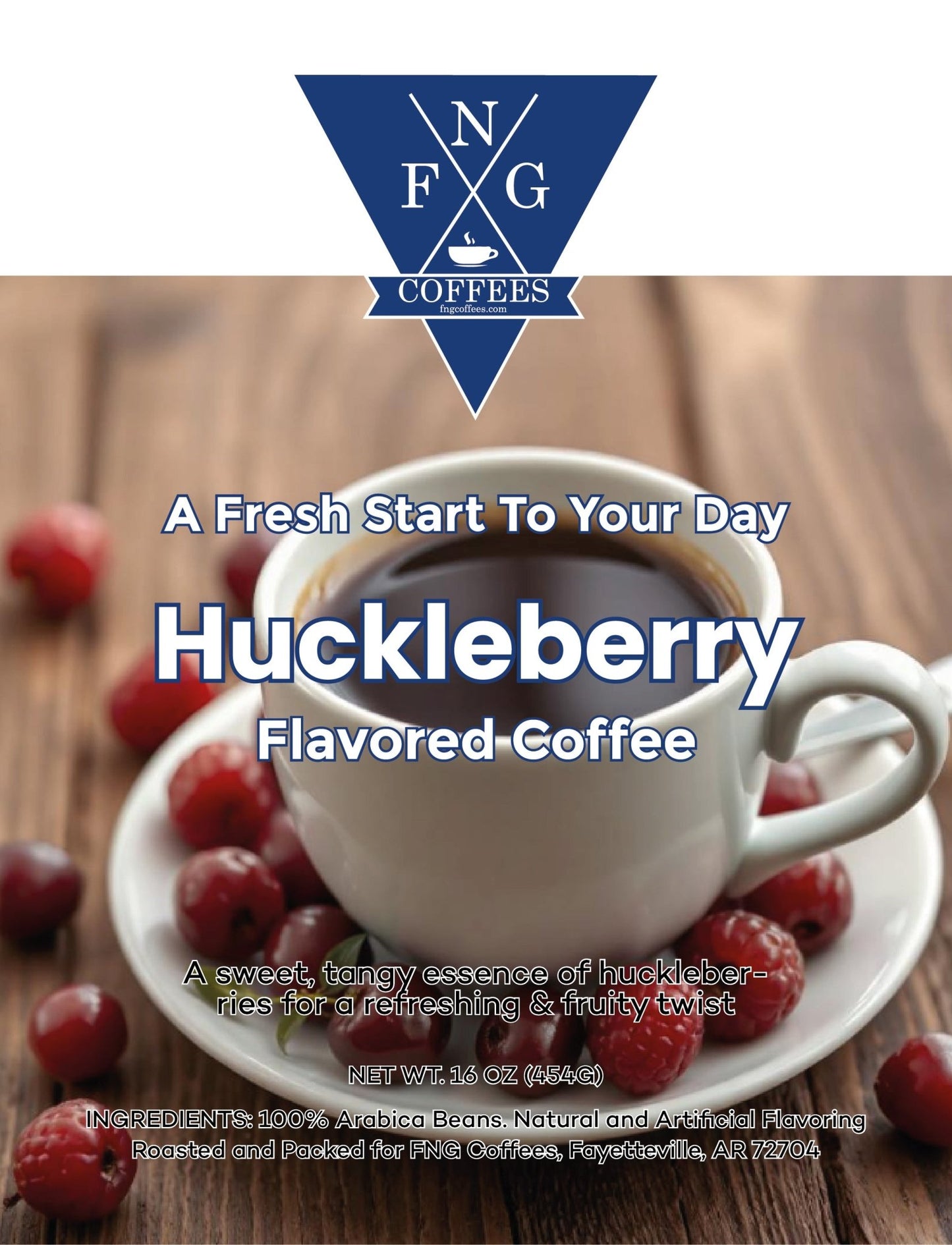 Huckleberry- Flavored Coffee
