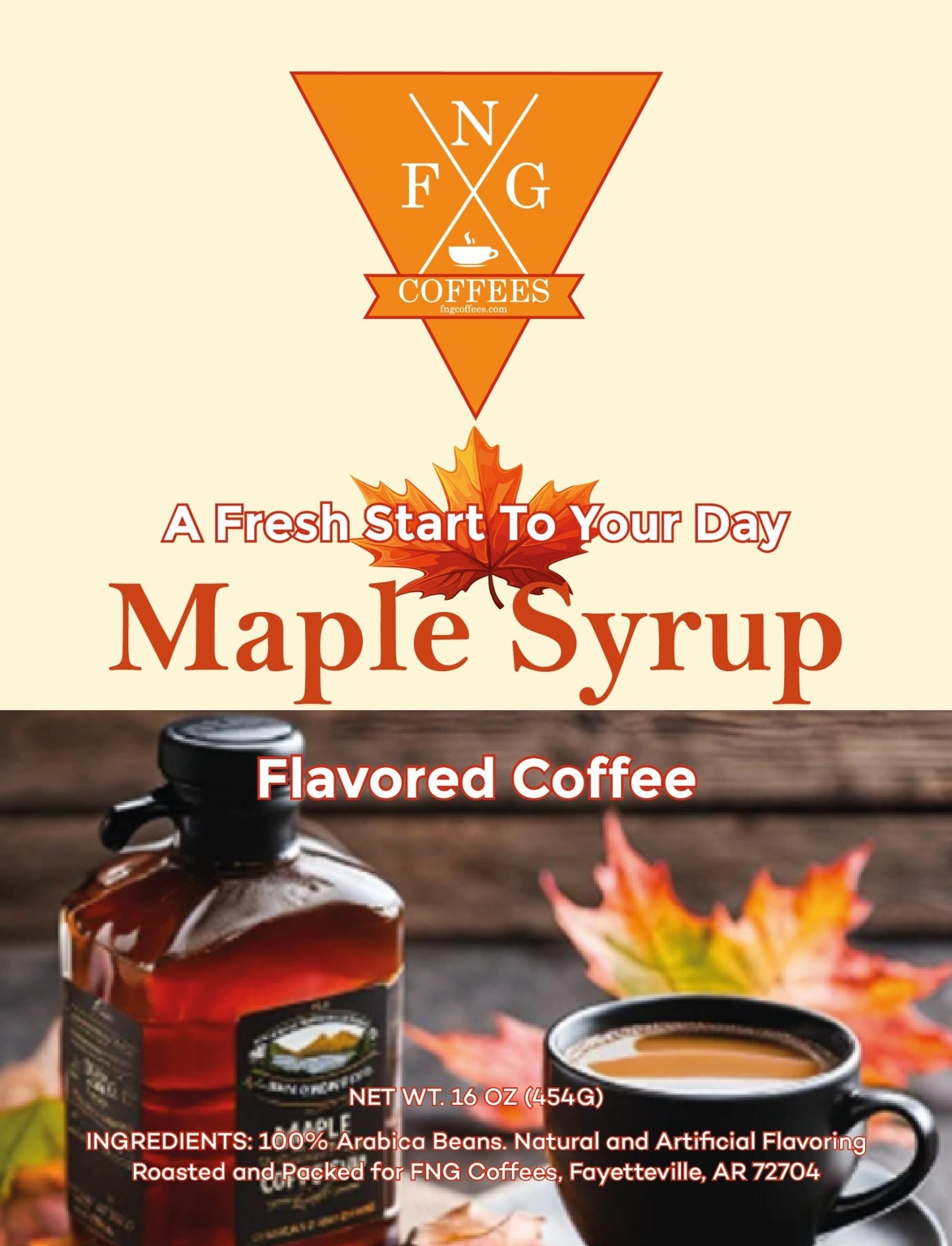 Maple Syrup Flavored Coffee