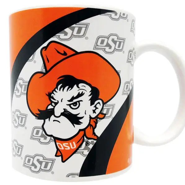 Oklahoma State Cowboys Ceramic Vortex Mug- 11 oz