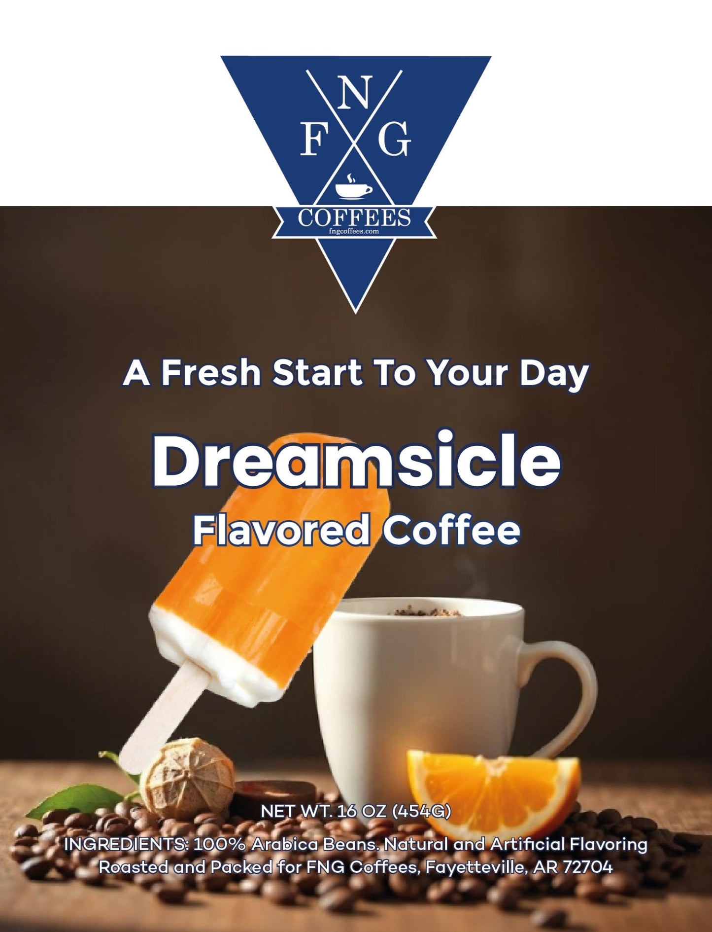 Orange Dreamsicle- DECAF- Flavored Coffee
