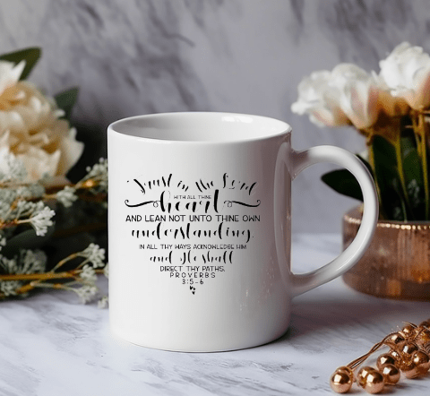 Proverbs 3:5-6- 15 oz- Collection