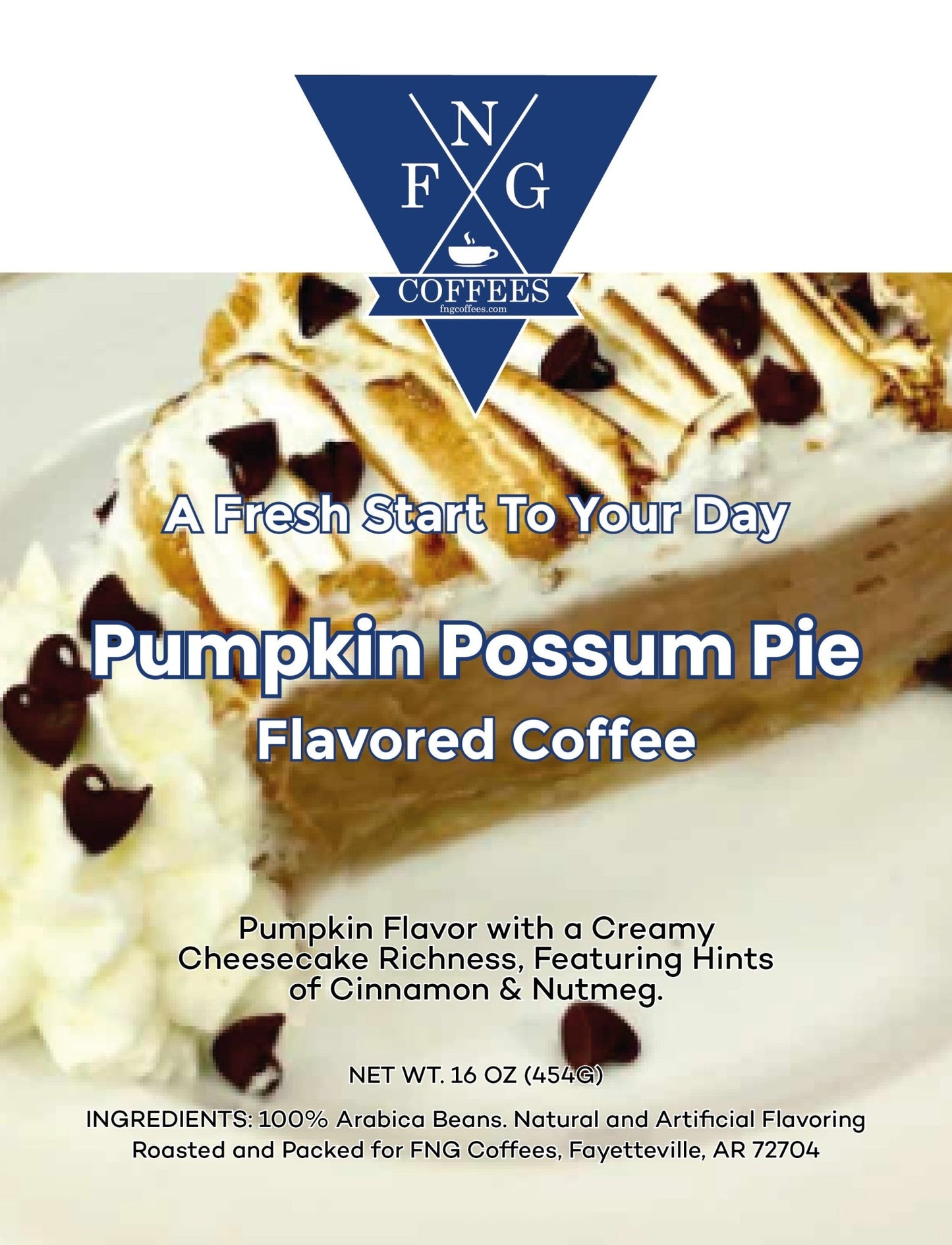 Pumpkin Possum Pie DECAF