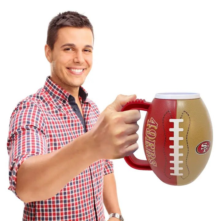 San Francisco 49ers Football Mug- 24 oz