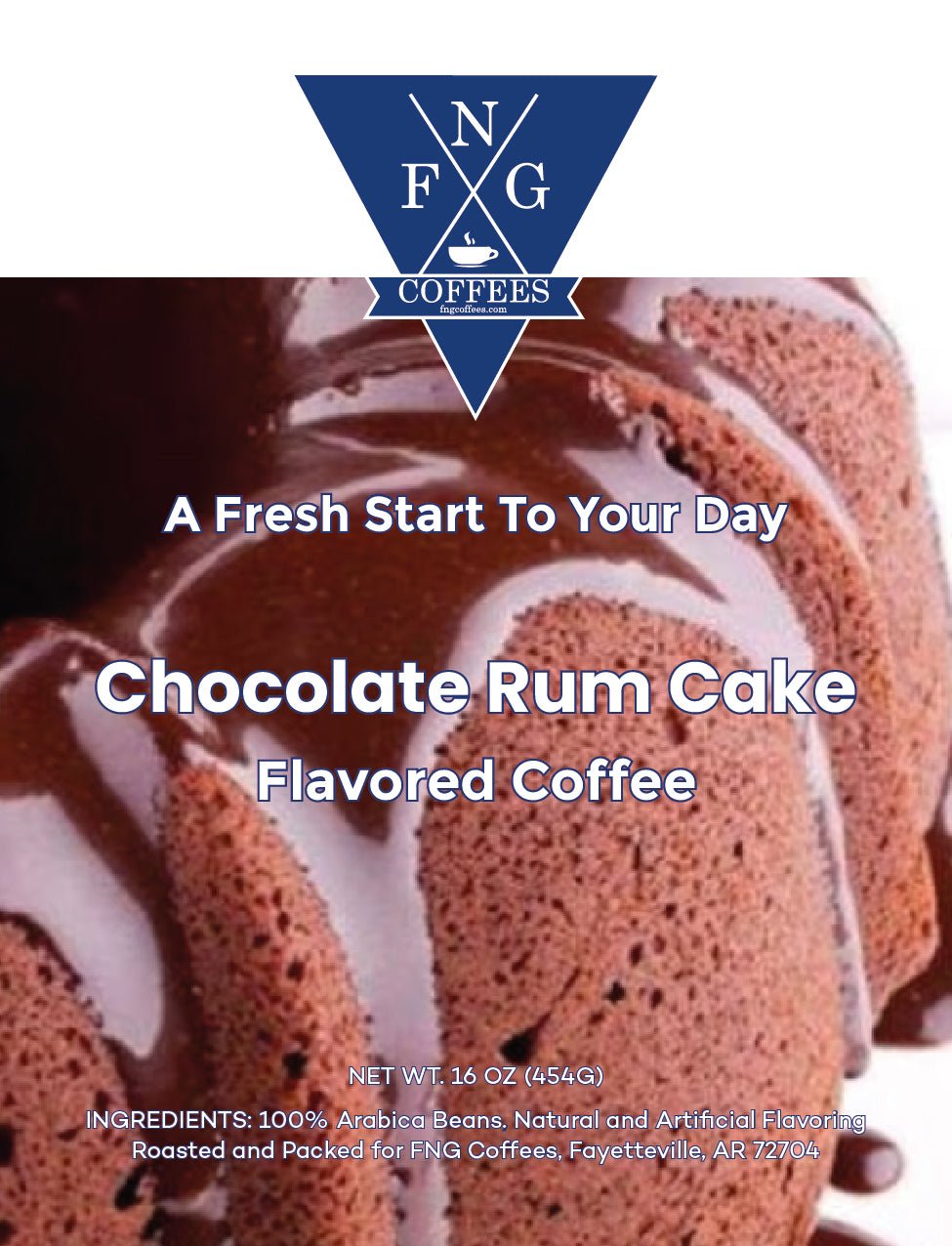 Chocolate Rum Cake Coffee