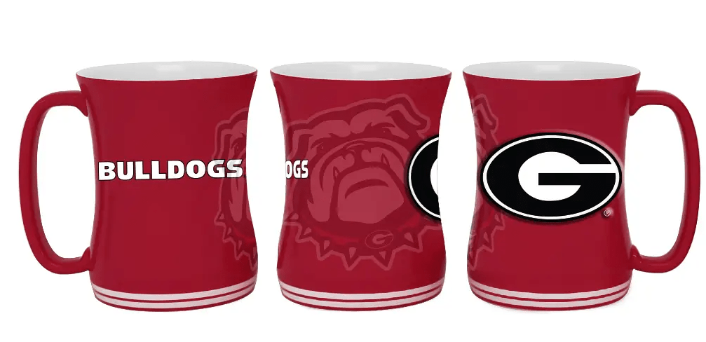 Georgia Bulldogs Ceramic Coffee Mug- 16 oz