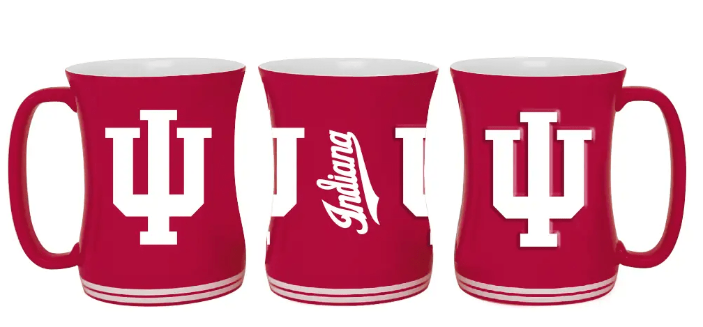 Indiana Hoosiers Ceramic Coffee Mug- 16 oz