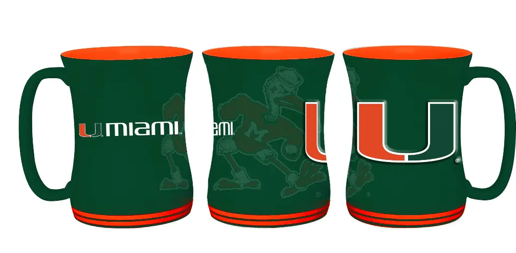 Miami Ceramic Coffee Mug- 16 oz
