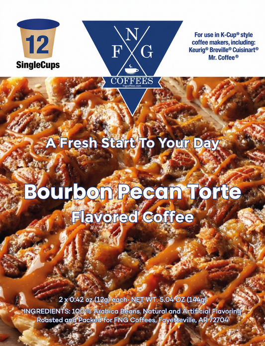 Bourbon Pecan Torte- 12 Pack K Cups