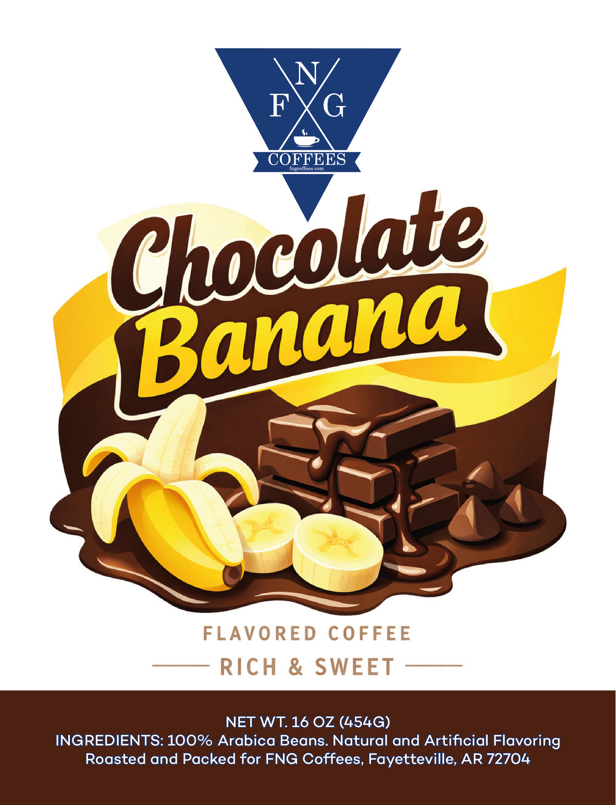 Chocolate Banana Flavored Coffee