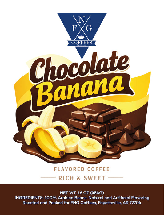 Chocolate Banana Flavored Coffee DECAF