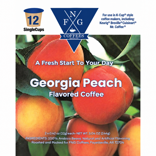 Georgia Peach- 12 Pack K Cups