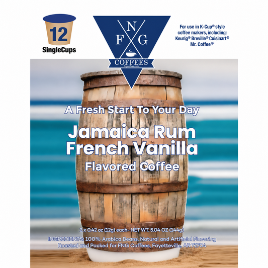 Jamaica Rum French Vanilla- 12 Pack K Cups