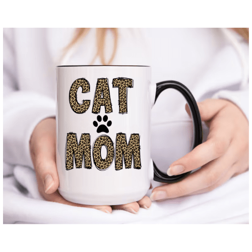 FNG CAT MOM Coffee Mug- 15 oz- Collection