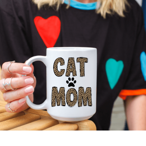 FNG CAT MOM Coffee Mug- 15 oz- Collection