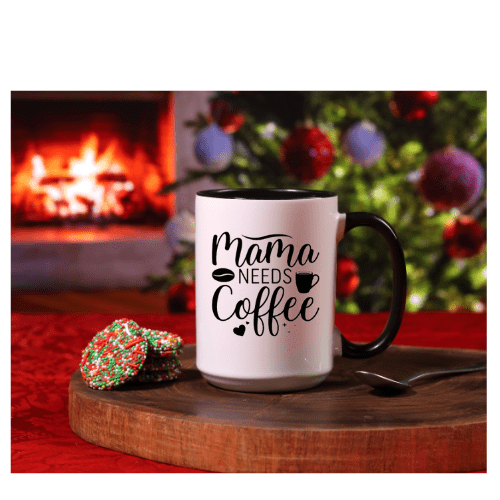 FNG Mama Needs Coffee Mug- 15 oz