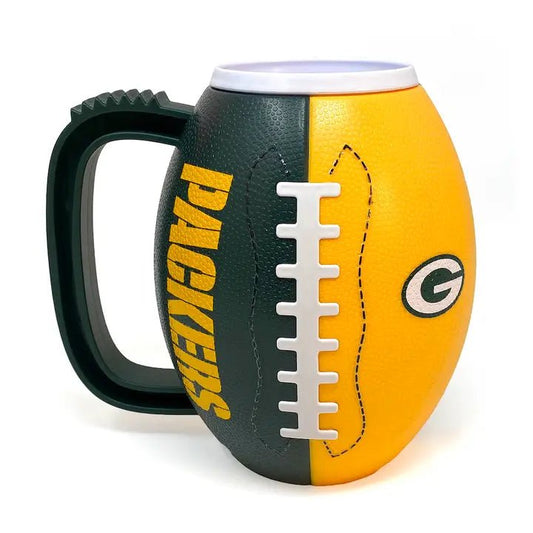 Green Bay Packers Football Mug- 24 oz