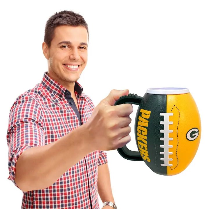 Green Bay Packers Football Mug- 24 oz