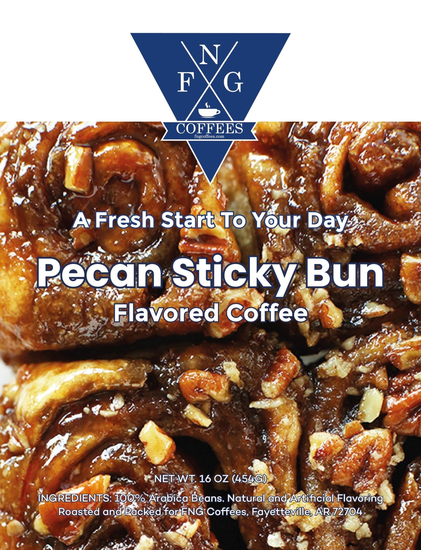 Pecan Sticky Bun-DECAF- Flavored Coffee