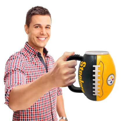 Pittsburgh Steelers Football Mug- 24 oz