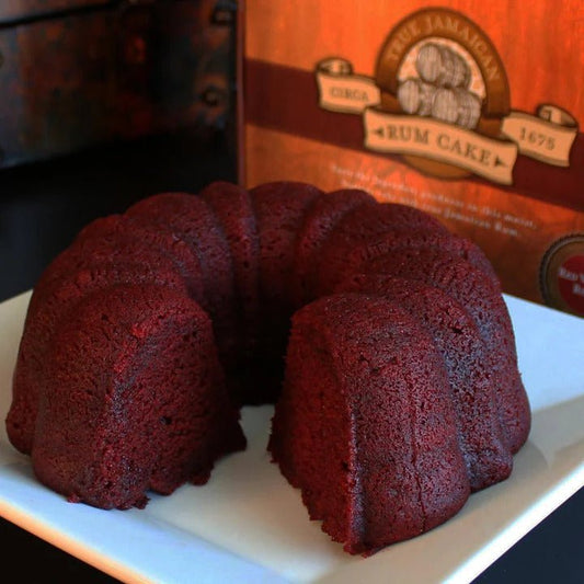 Red Velvet Rum Cake