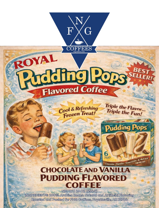 Royal Pudding Pop Flavored Coffee