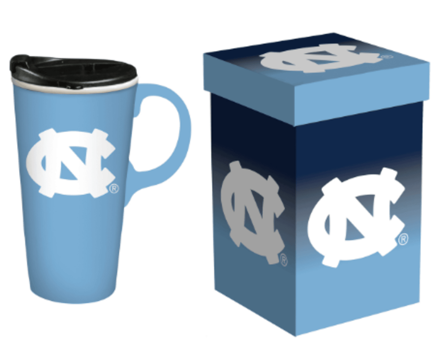 University of North Carolina, Boxed Travel Mug- 17 oz