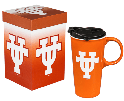 University of Texas, Boxed Travel Mug- 17 oz