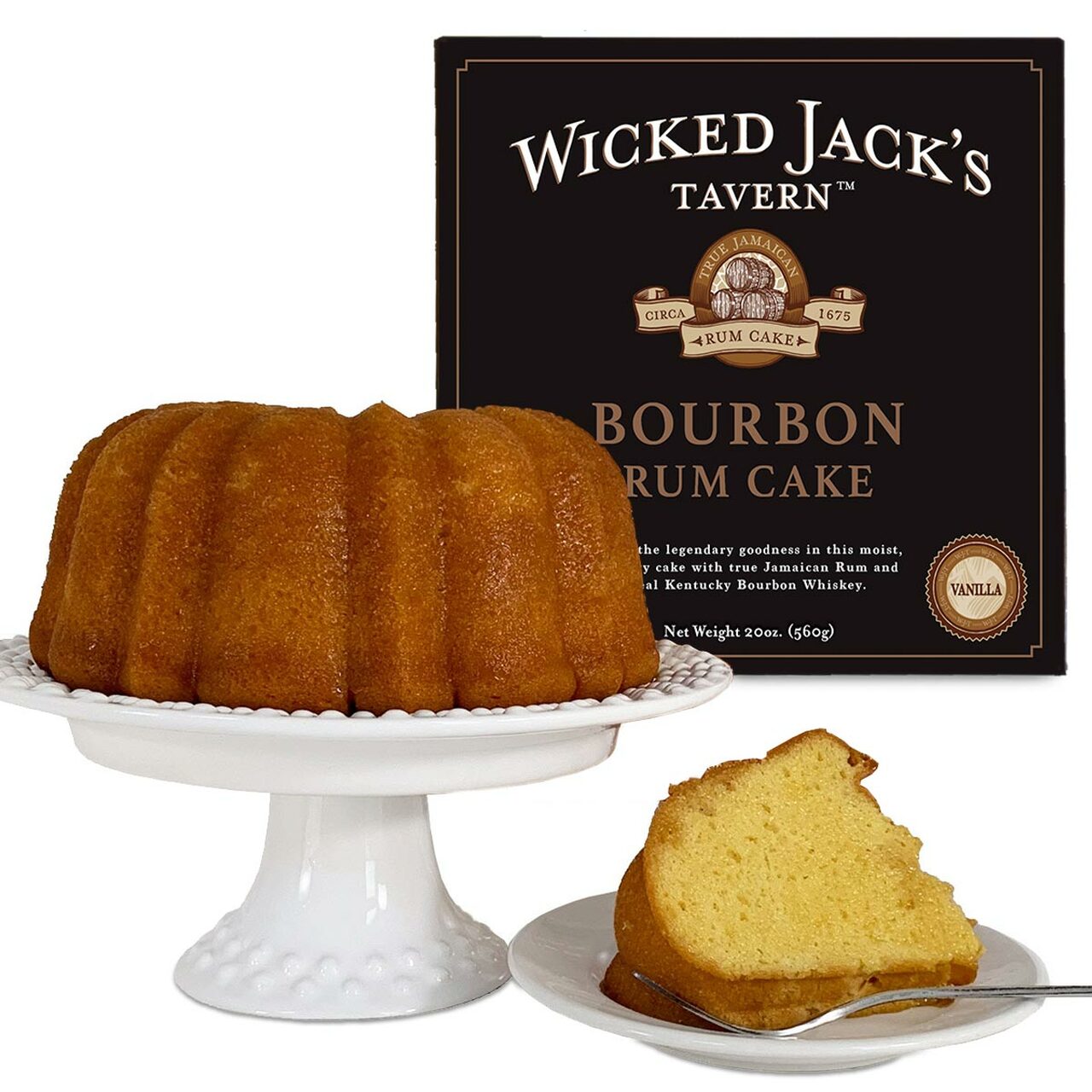 Bourbon Rum Cake