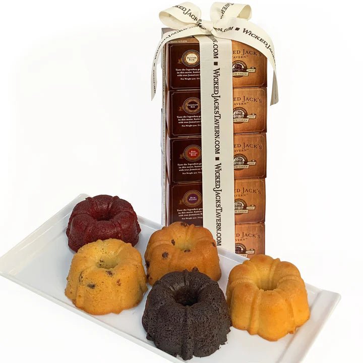 Mini Tower Rum Cakes