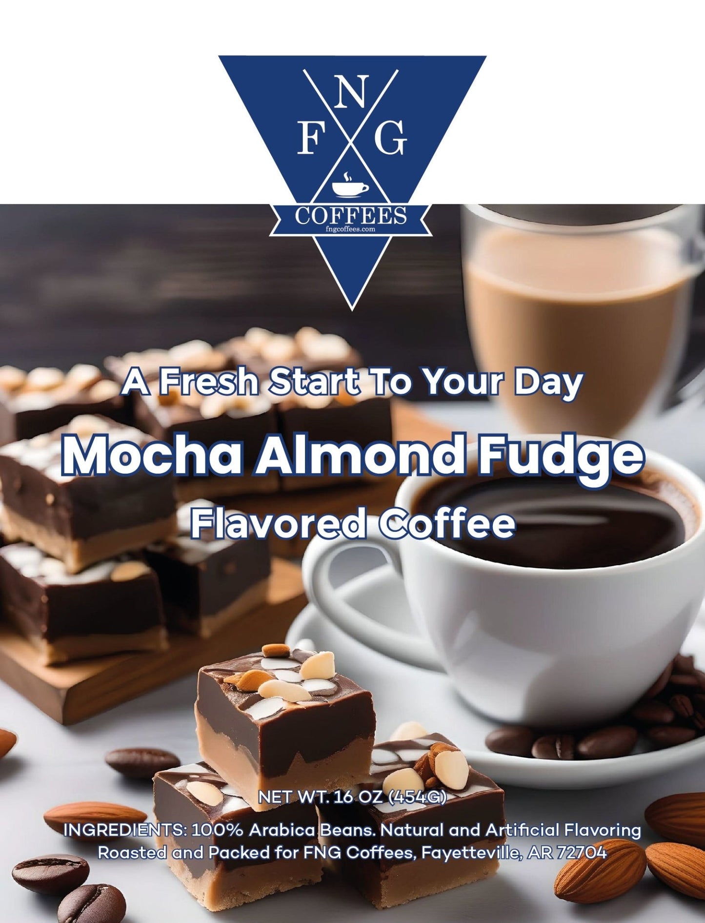 Mocha Almond Fudge