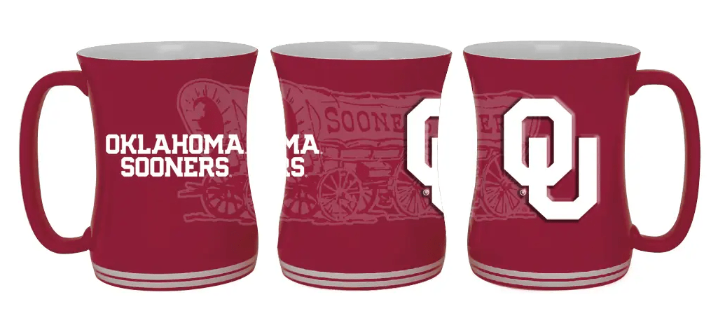 Oklahoma Sooners Ceramic Coffee Mug- 16 oz