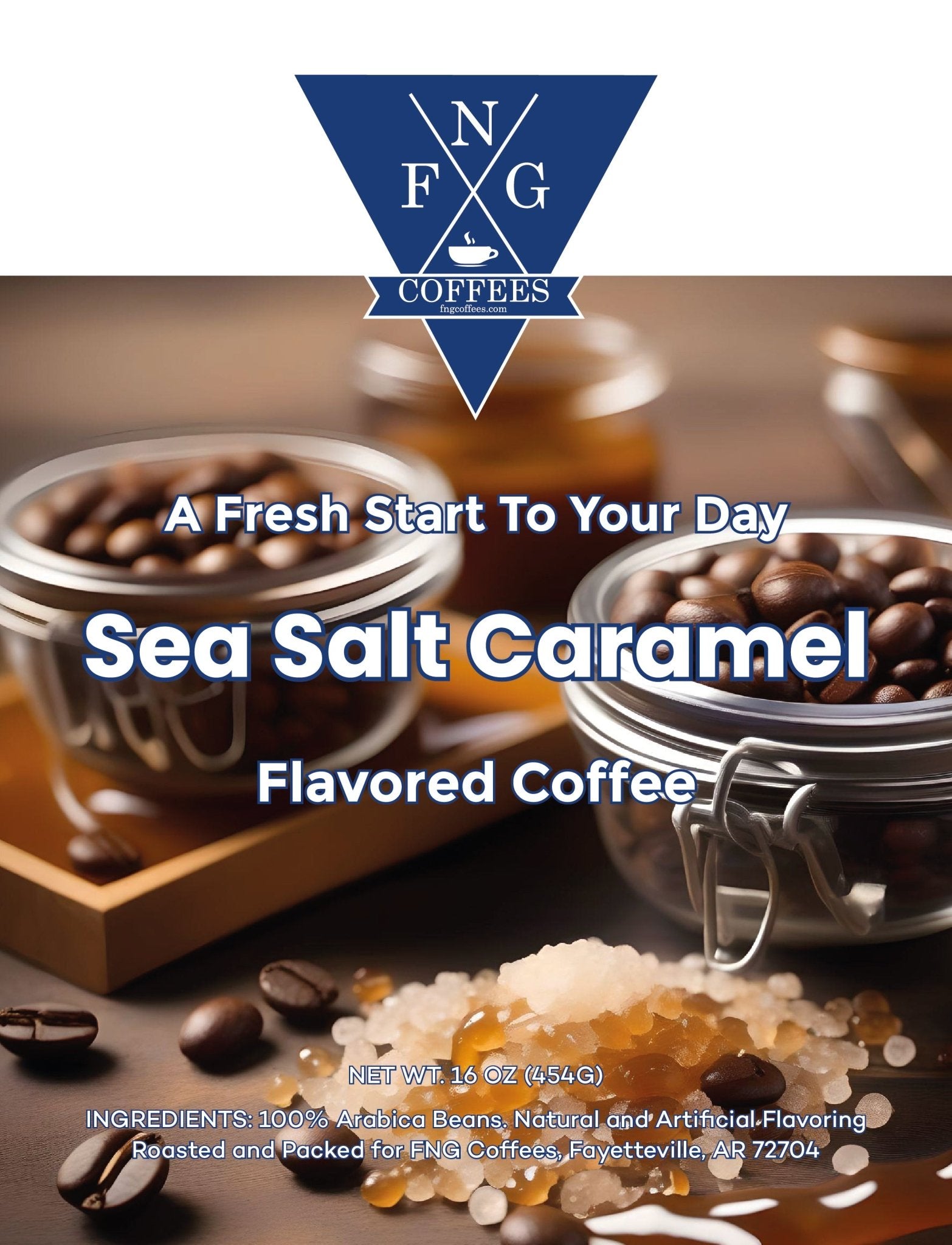 Sea Salt Caramel Mocha- DECAF